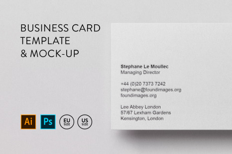 Business card Template &amp; Mock-up #12