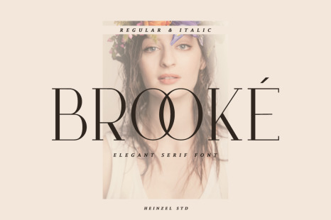 Brooké - Minimalist Serif Font