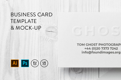 Business card Template &amp; Mock-up #15