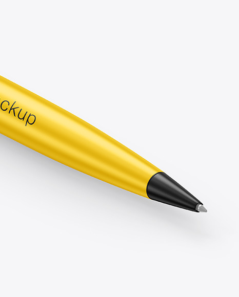 Matte Pen Mockup PSD #7