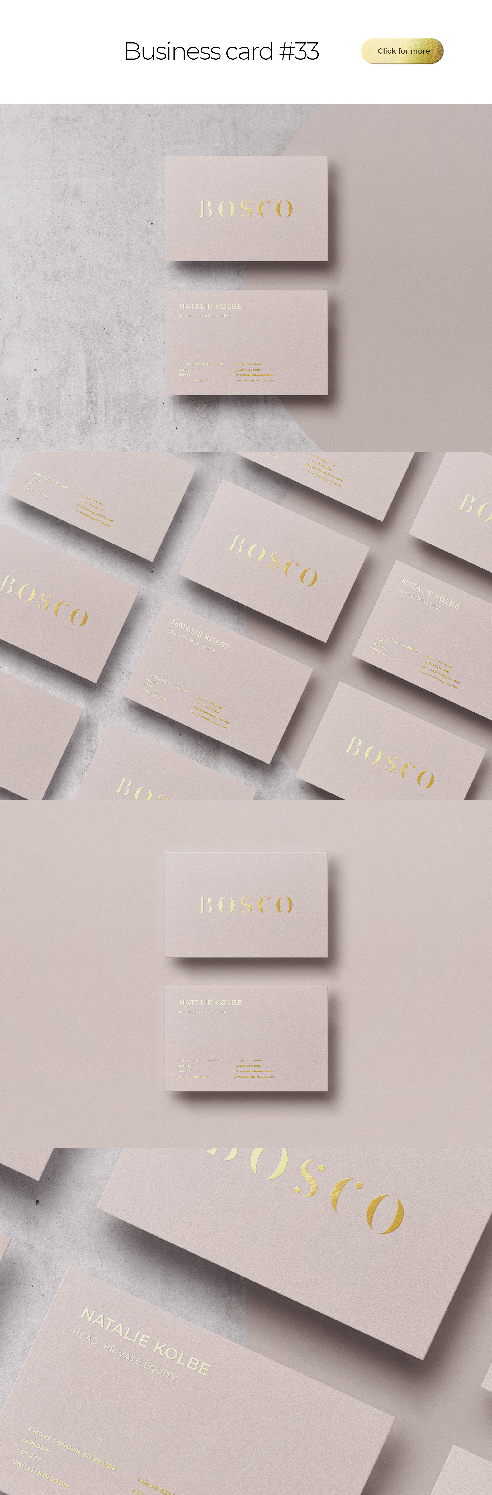 Business Card Bundle Template Mockup Business Card Bundle Template Mockup