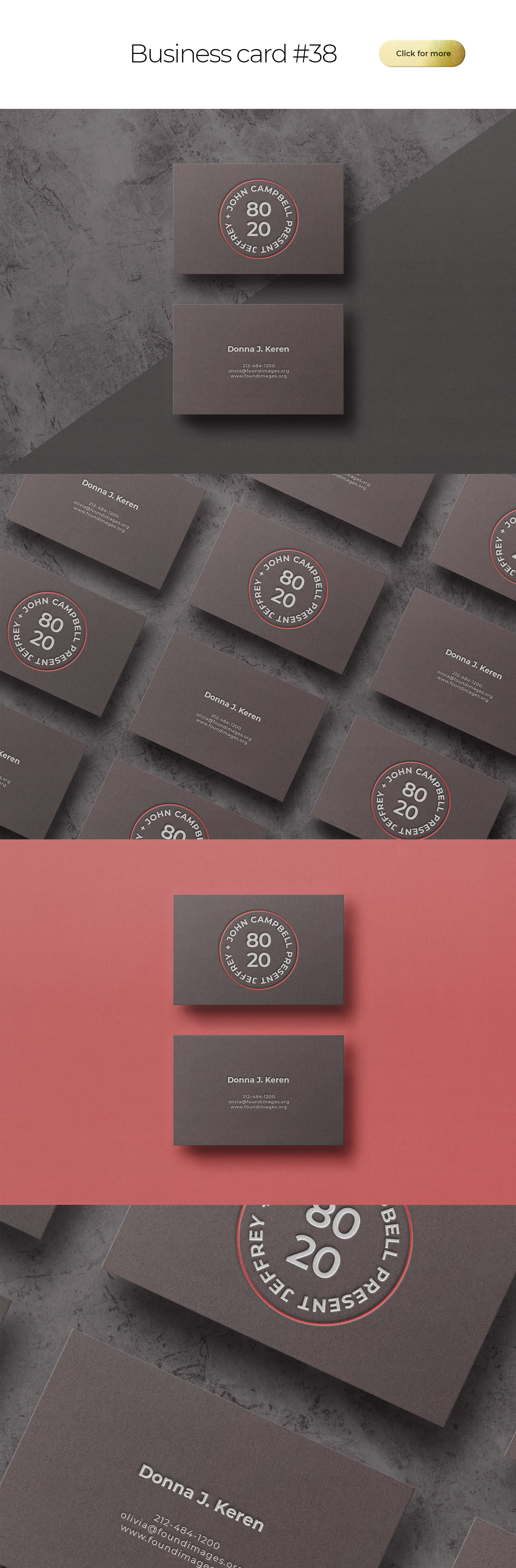 Business Card Bundle Template Mockup Business Card Bundle Template Mockup