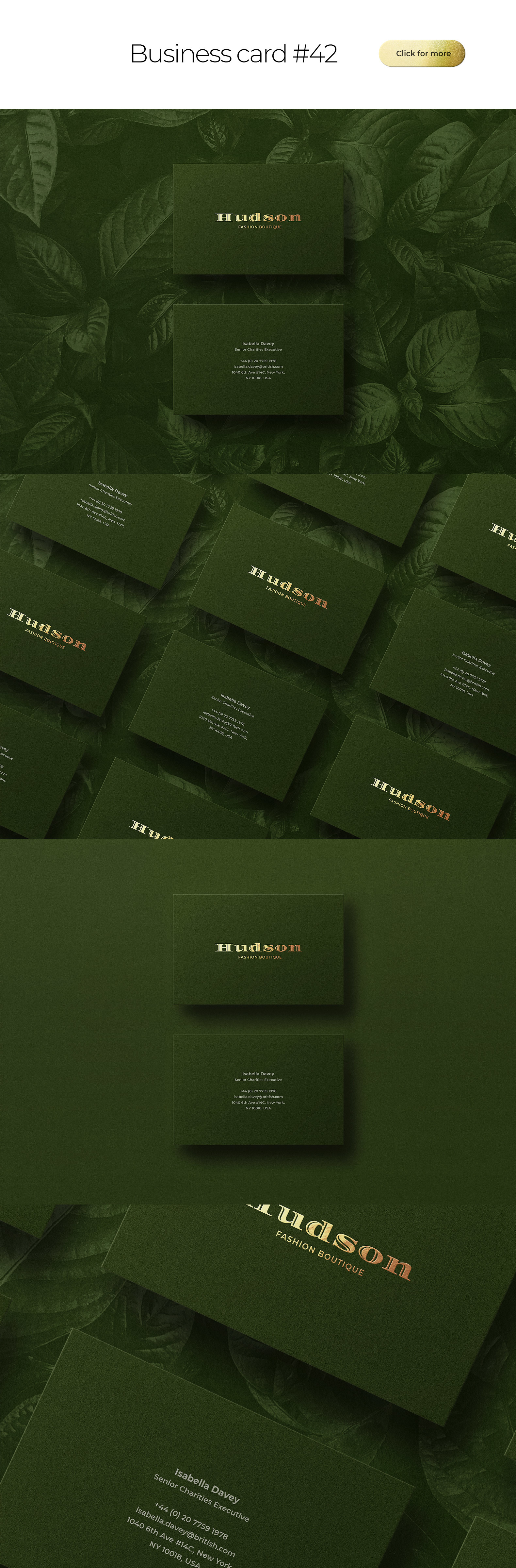 Business Card Bundle Template Mockup Business Card Bundle Template Mockup