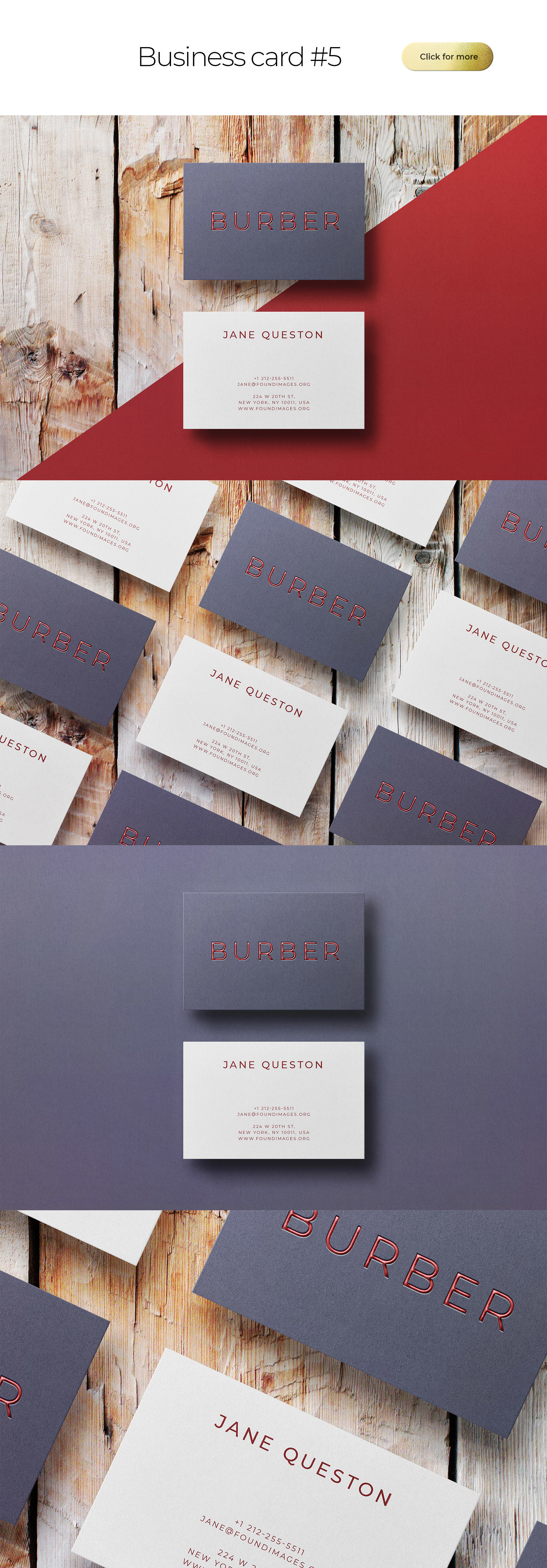 Business Card Bundle Template Mockup Business Card Bundle Template Mockup
