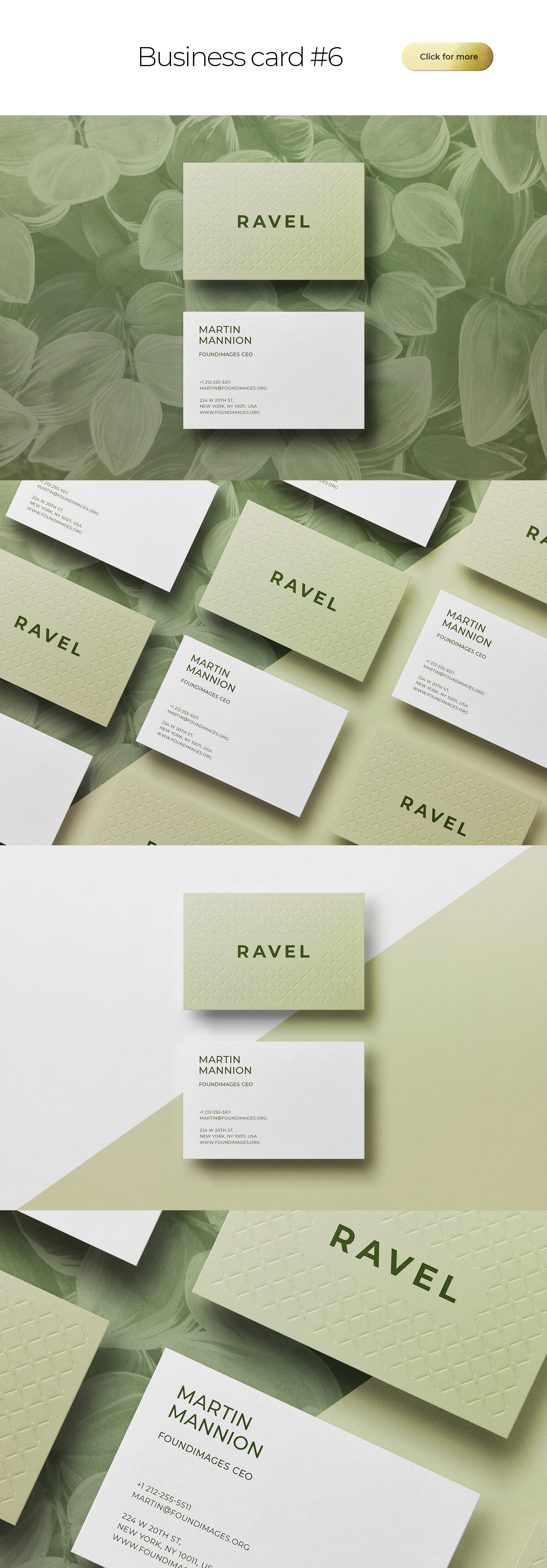 Business Card Bundle Template Mockup Business Card Bundle Template Mockup