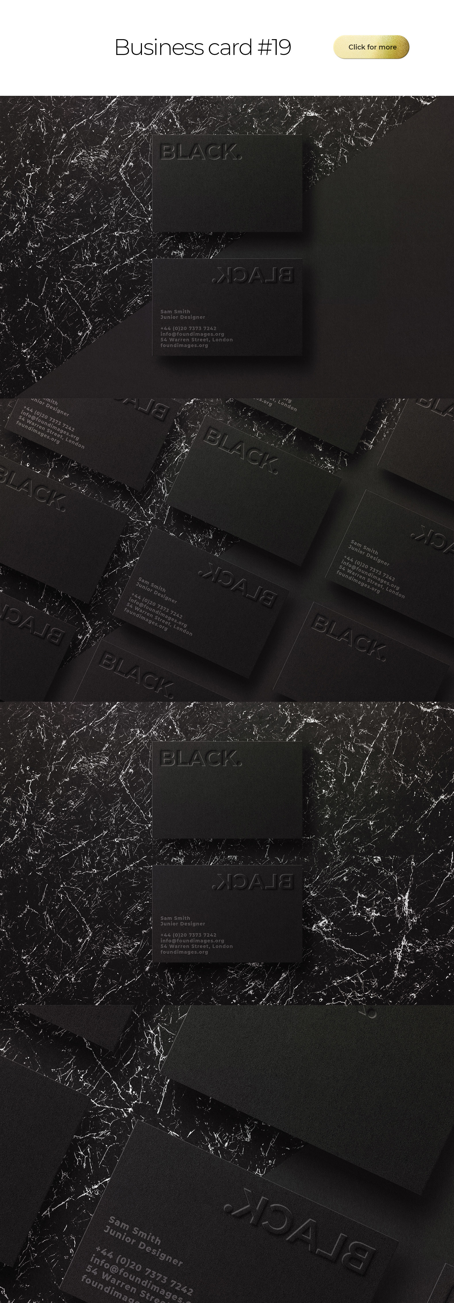 Business Card Bundle Template Mockup Business Card Bundle Template Mockup