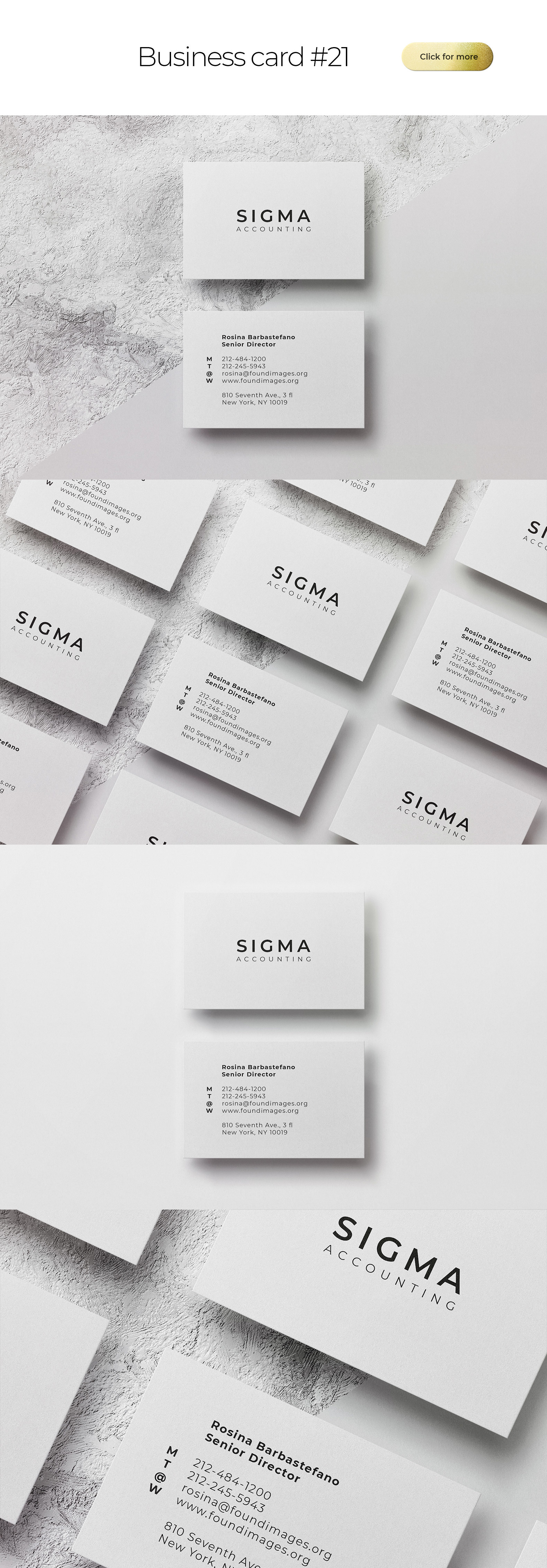Business Card Bundle Template Mockup Business Card Bundle Template Mockup