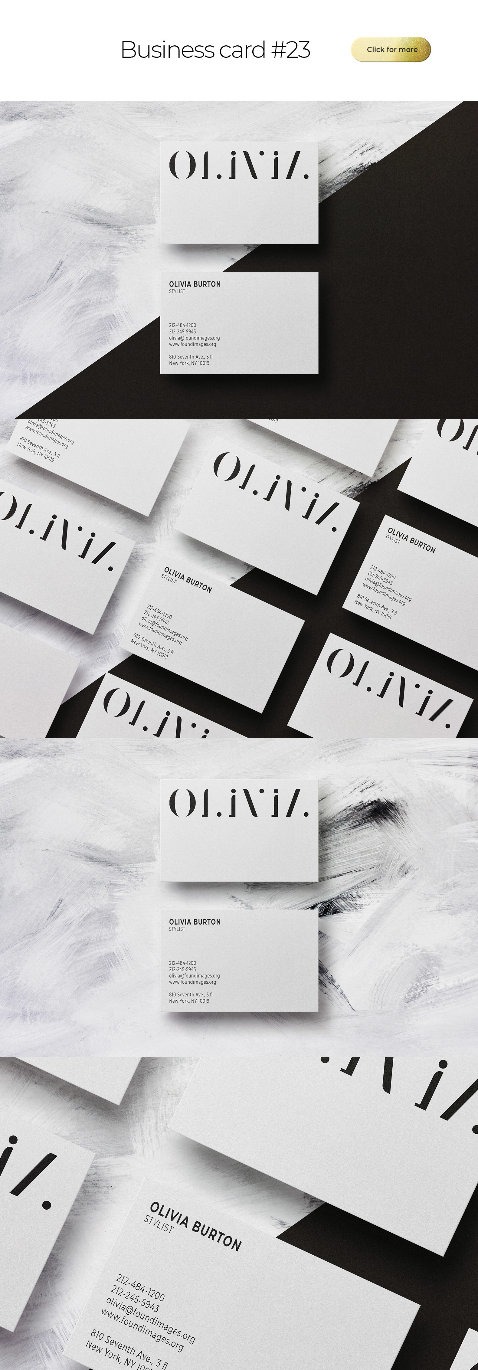 Business Card Bundle Template Mockup Business Card Bundle Template Mockup