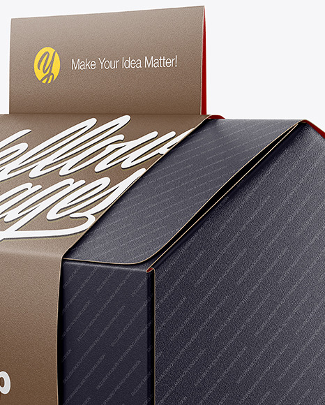 Download Luxury Box Packaging Mockup Yellowimages