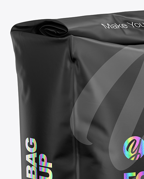 Matte Food Bag Mockup   Half Side View PSD #7