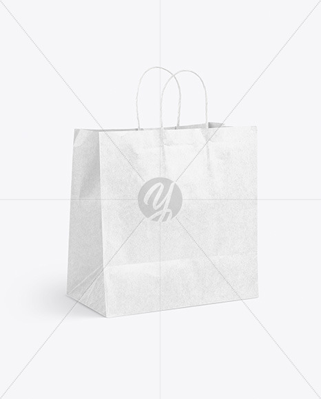 Download Kraft Food Bag Mockup In Bag Sack Mockups On Yellow Images Object Mockups