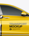 Luxury Car Mockup - Side View