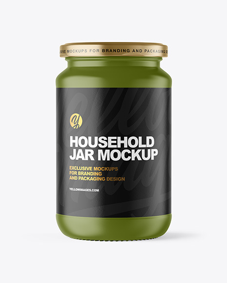 Download Matte Jar Mockup In Jar Mockups On Yellow Images Object Mockups PSD Mockup Templates