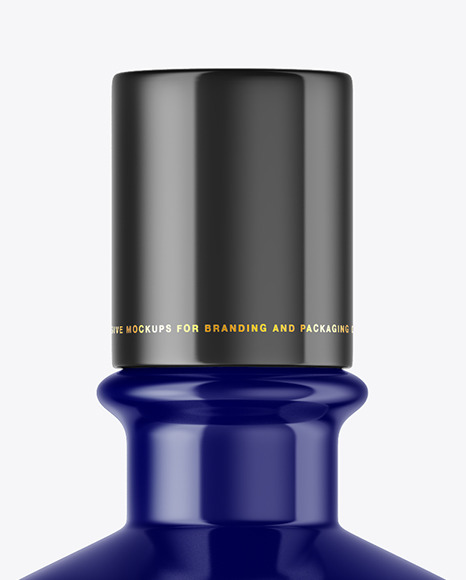 Glossy Perfume Bottle Mockup PSD #6