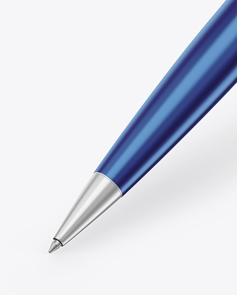 Matte Metallic Pen Mockup PSD #5