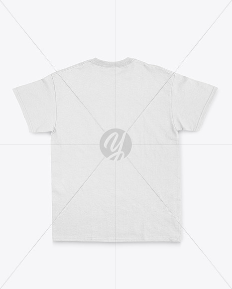 Download Download Folded White T Shirt Mockup Yellow Images