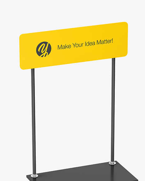 Promo Stand Mockup PSD #7