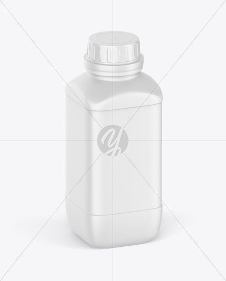 Download Matte Plastic Bottle Mockup Half Side View In Bottle Mockups On Yellow Images Object Mockups