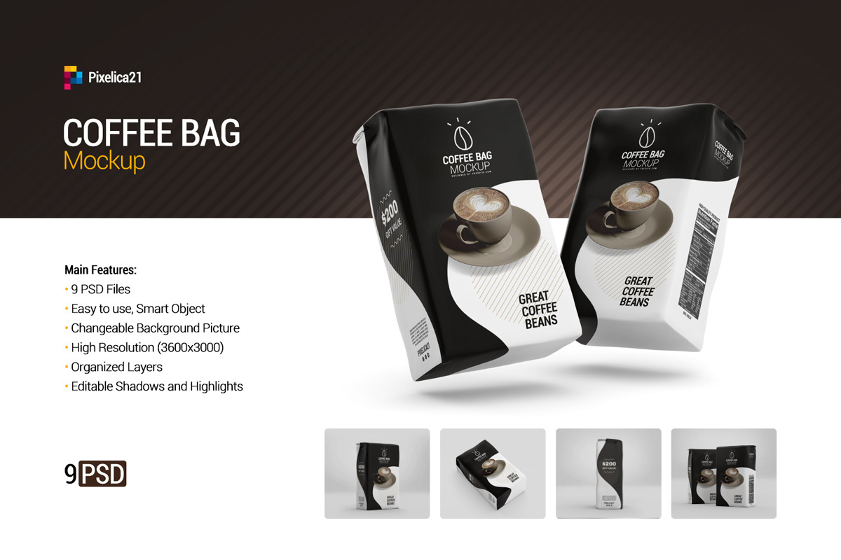 Coffee Packaging Psd Download Free And Premium Psd Mockup Templates