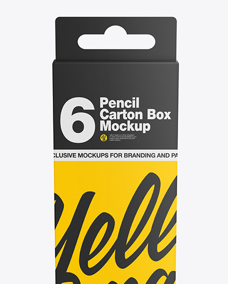 Download Pencil Box Mockup In Stationery Mockups On Yellow Images Object Mockups PSD Mockup Templates