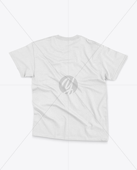 T-Shirt with Round Neck Mockup - Free Download Images High Quality PNG, JPG