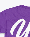 T-Shirt with Round Neck Mockup