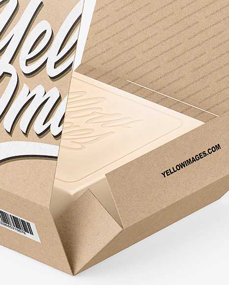 Box Mockup Open