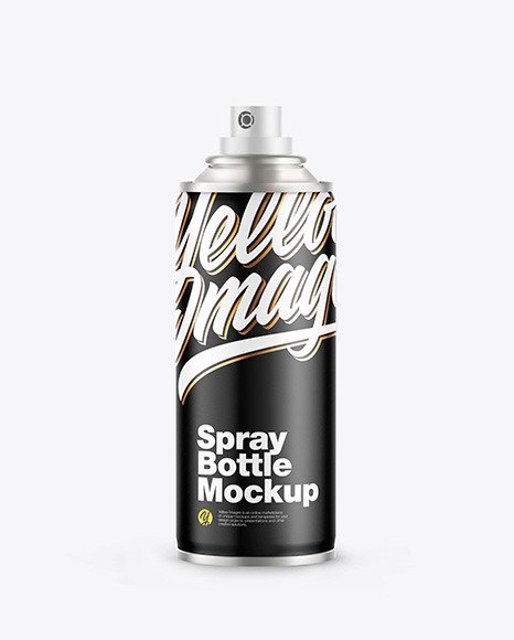 Download Matte Spray Bottle Mockup In Bottle Mockups On Yellow Images Object Mockups Yellowimages Mockups