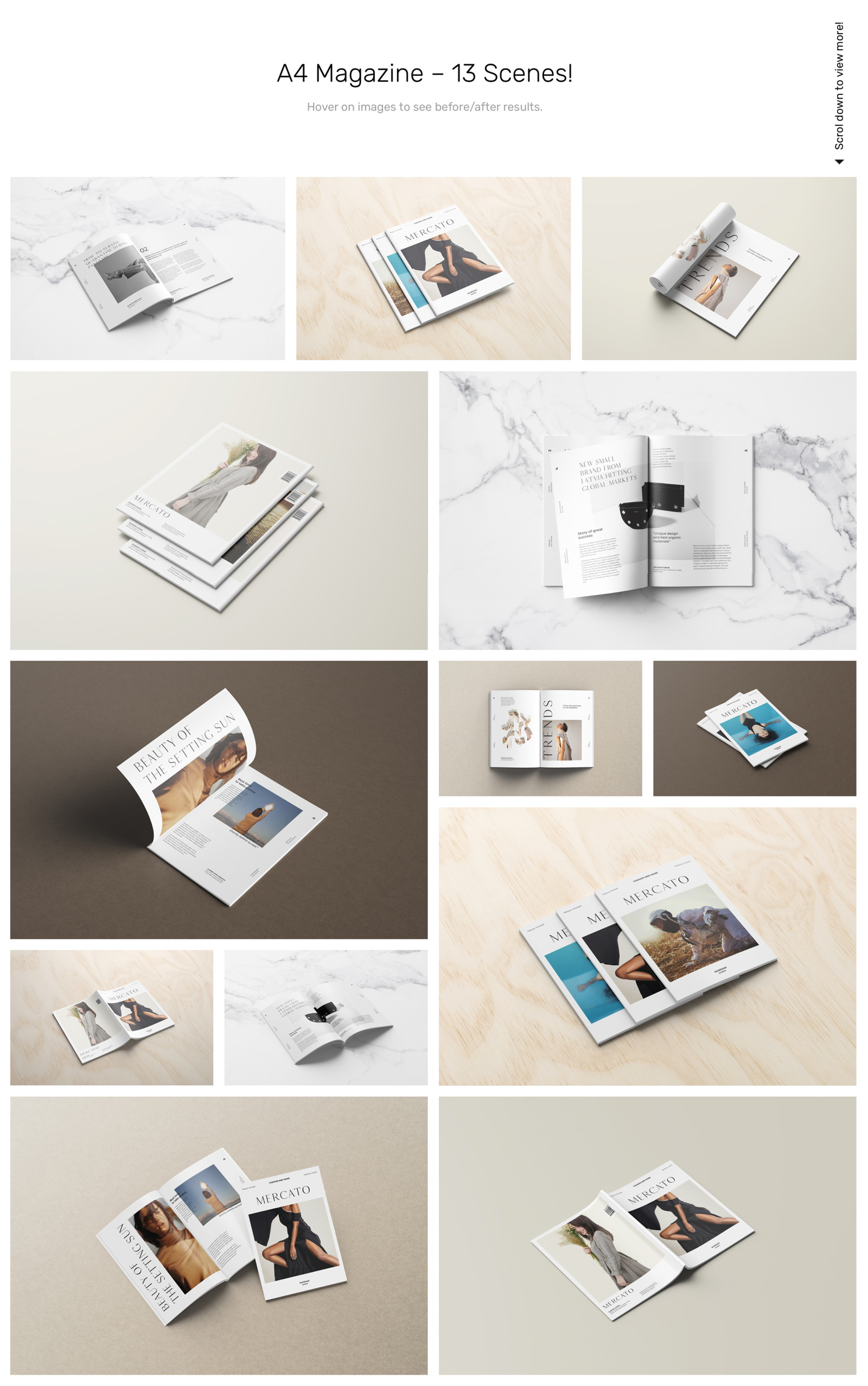 Download Landscape Book Mockup Psd Free Download - Free Mockups ... PSD Mockup Templates