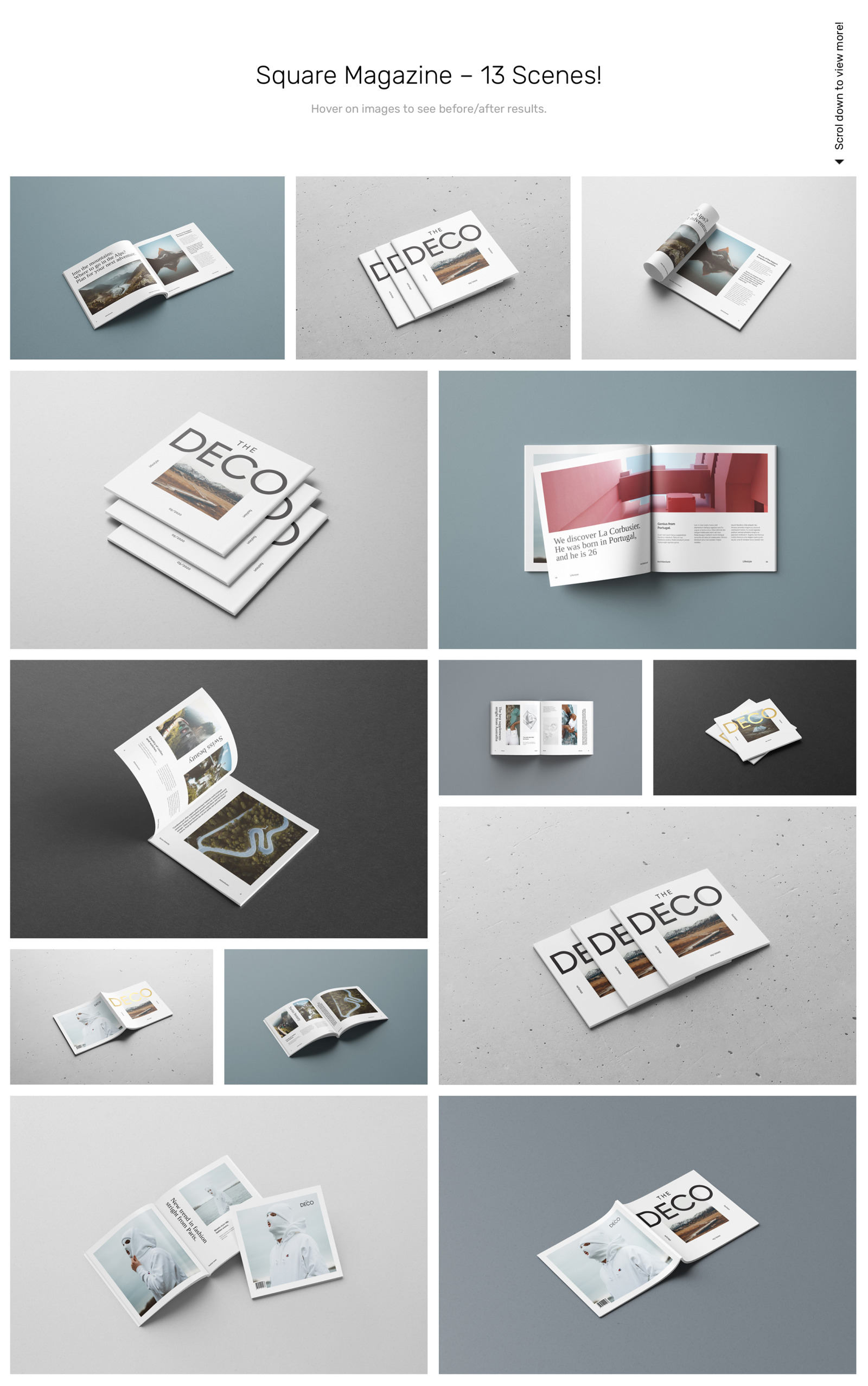 Download 3d Magazine Mockup After Effects Template Project Free Download Free Psd Mockups Free Psd Mockups Smart Object And Templates To Create Magazines Books Stationery Clothing Mobile Packaging Business Cards