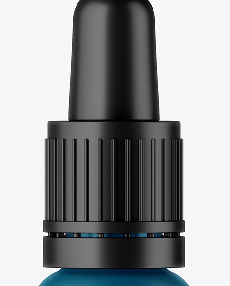 Matte Dropper Bottle Mockup PSD #2