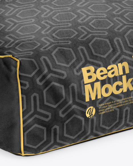 Download Bean Bag Mockup In Object Mockups On Yellow Images Object Mockups PSD Mockup Templates