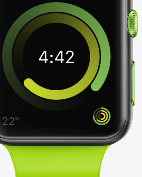 Apple Watch Mockup PSD #5