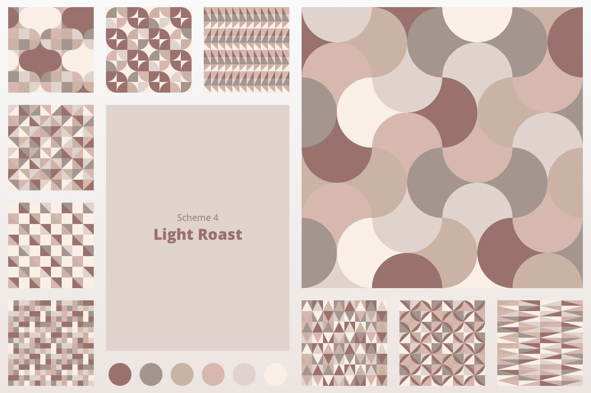 10x5 Seamless Geometric Patterns