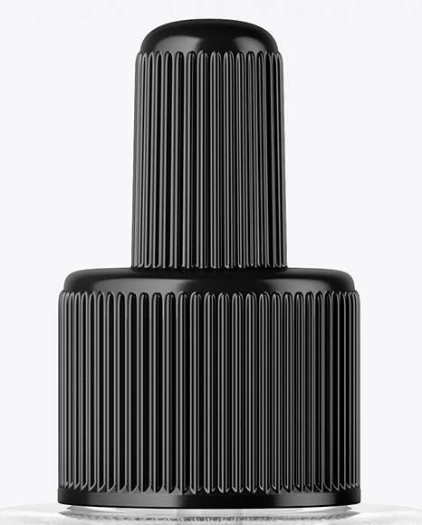 Clear Glass Dropper Bottle Mockup PSD #2
