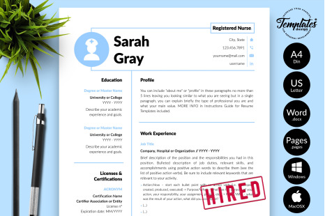 Download Newest Resume Templates On Yellow Images Creative Store PSD Mockup Templates