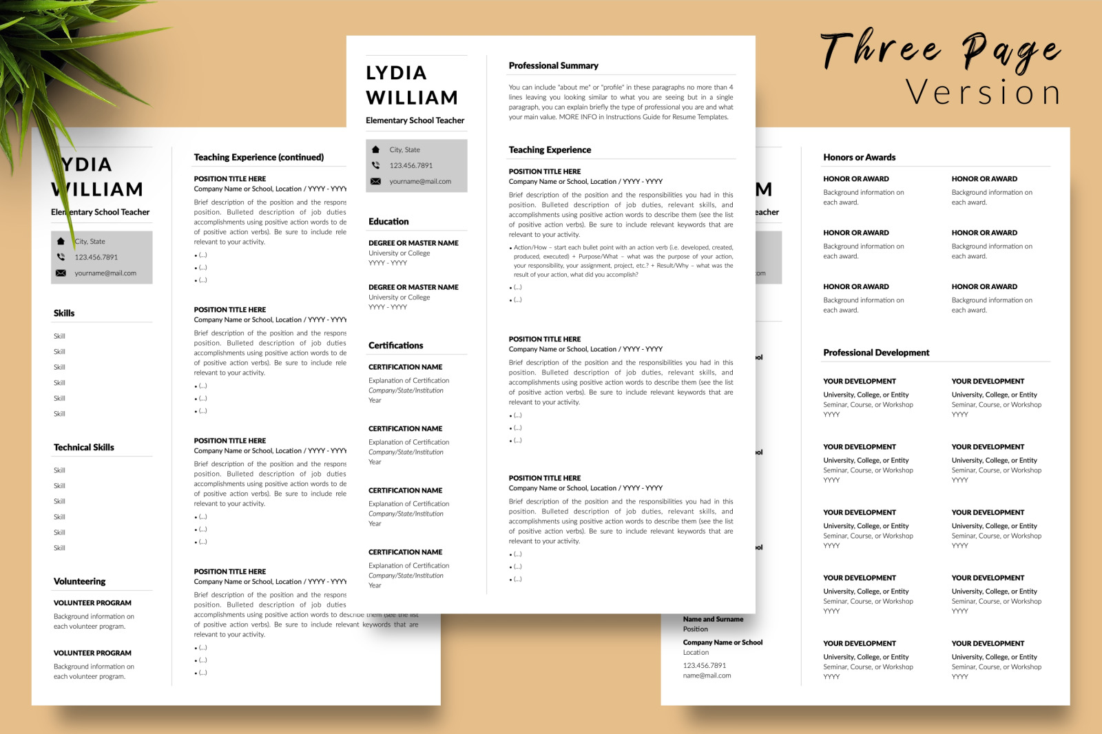 microsoft resume templates for mac