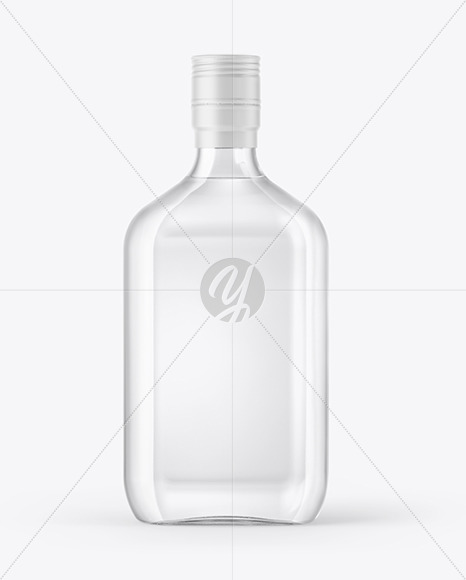 Download Square Vodka Bottle With Wax Psd Mockup Yellowimages