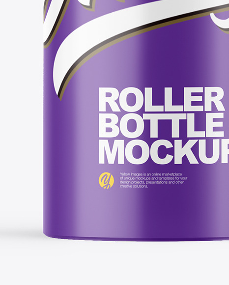 Roller Bottle Mockup PSD #6