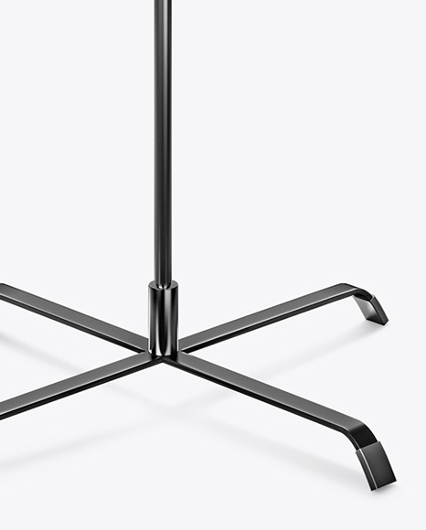 Teardrop Flag Mockup PSD #6