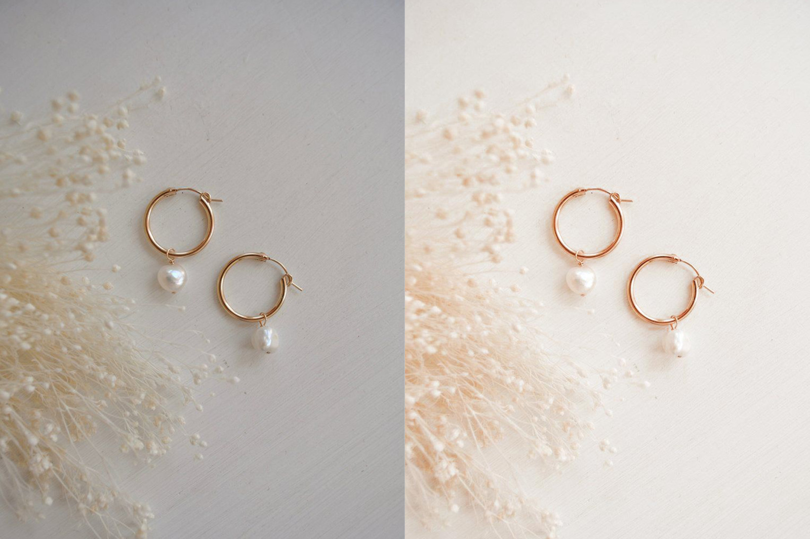 Jewelry Lightroom Presets. Gold Edition. Desktop & Mobile Presets on