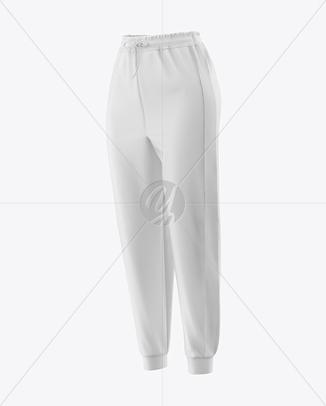 Download Women S Melange Pants Mockup In Apparel Mockups On Yellow Images Object Mockups