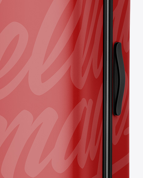 Matte Travel Suitcase Mockup PSD #6