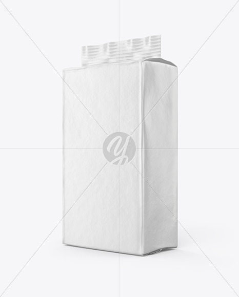 Download Metallic Coffee Pack Mockup In Bag Sack Mockups On Yellow Images Object Mockups