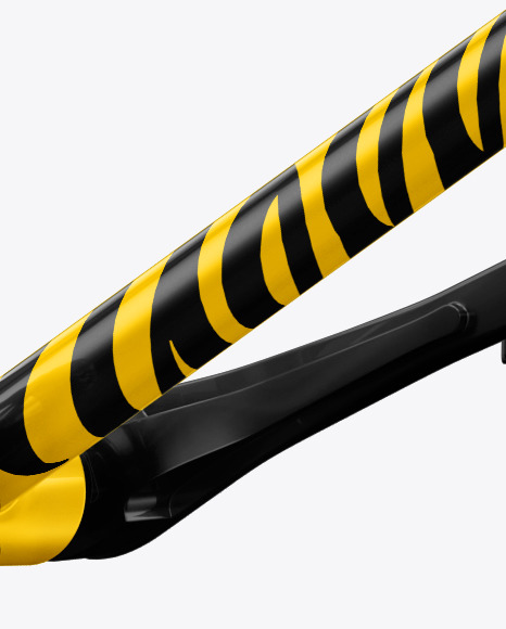 BMX Bicycle Mockup - Half Side View