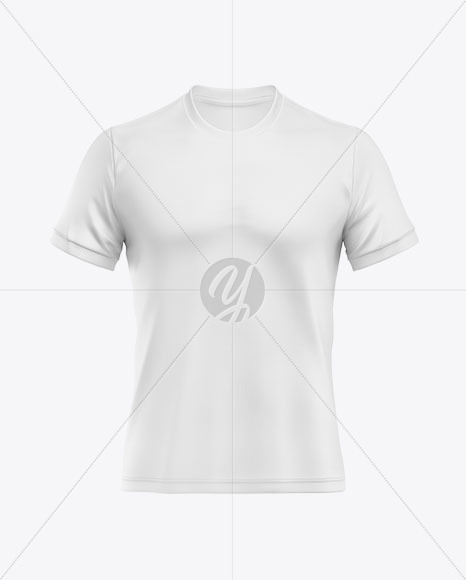 Download Men S T Shirt Mockup In Apparel Mockups On Yellow Images Object Mockups