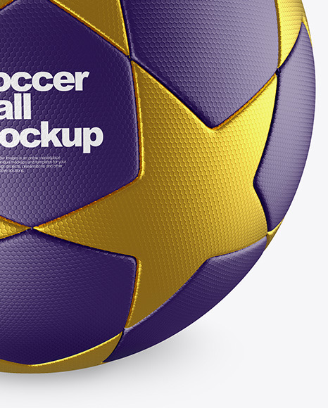 Download Soccer Ball Mockup In Object Mockups On Yellow Images Object Mockups