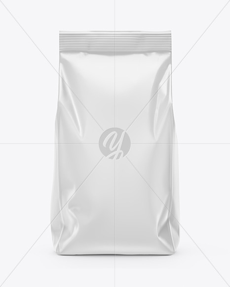 Download Glossy Food Bag Mockup In Bag Sack Mockups On Yellow Images Object Mockups PSD Mockup Templates