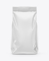 Glossy Food Bag Mockup