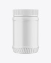 Download Matte Plastic Jar Mockup Front View In Jar Mockups On Yellow Images Object Mockups Yellowimages Mockups